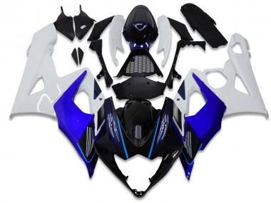 2005-2006 Blue White Suzuki GSXR 1000 Motorcycle Fairing Kits Canada