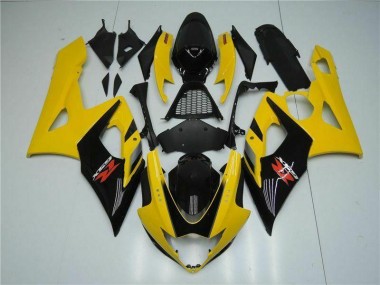 2005-2006 Yellow Suzuki GSXR 1000 Replacement Fairings Canada