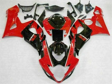 2005-2006 Red Black Suzuki GSXR 1000 Motorcycle Fairings Canada