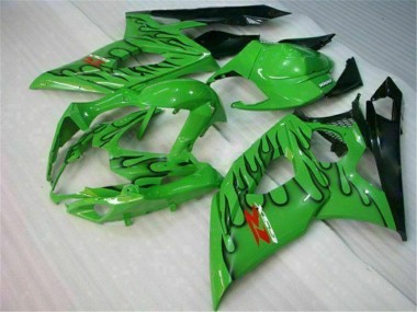 2005-2006 Green Suzuki GSXR 1000 Motorcycle Fairing Canada