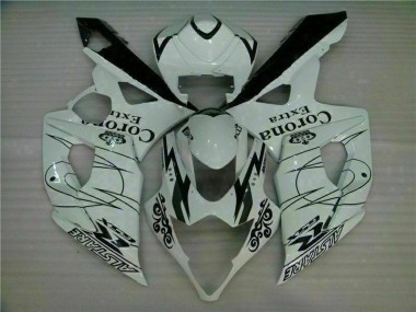 2005-2006 White Suzuki GSXR 1000 Motorbike Fairing Kits Canada