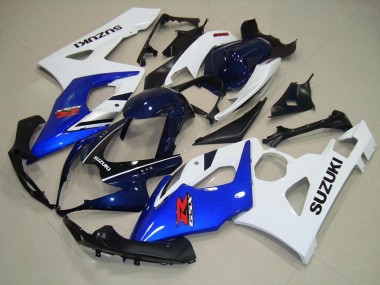 2005-2006 Blue White Black Suzuki GSXR 1000 Motorbike Fairing Canada