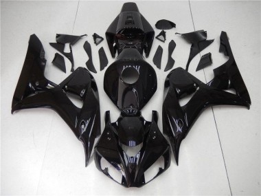 2006-2007 Glossy Black Honda CBR1000RR Motor Bike Fairings Canada