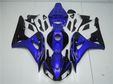 2006-2007 Blue Black Honda CBR1000RR Moto Fairings Canada