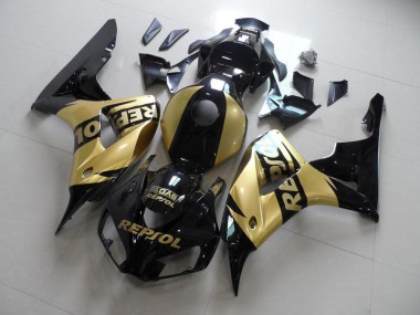 2006-2007 Gold Repsol Honda CBR1000RR Moto Fairings Canada