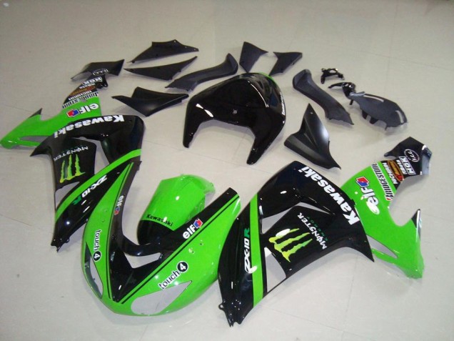 2006-2007 Green Monster Kawasaki ZX10R Motor Fairings Canada