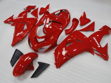 2006-2007 Red Kawasaki ZX10R Motorbike Fairings Canada