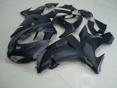 2006-2007 Matte Black Kawasaki ZX10R Motorcycle Fairing Kit Canada