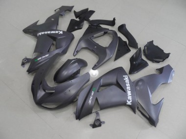 2006-2007 Grey with White Decals Kawasaki ZX10R Motor Bike Fairings Canada