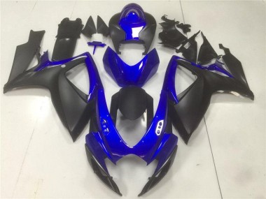 2006-2007 Black Blue Suzuki GSXR 600/750 Motorbike Fairing Kits & Bodywork Canada