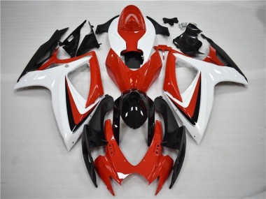 2006-2007 Red Black Suzuki GSXR 600/750 Motorcycle Fairings Kits Canada