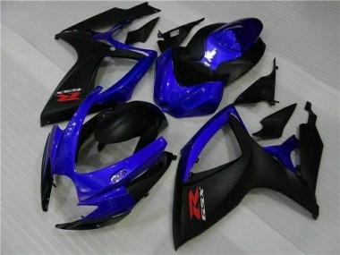 2006-2007 Blue Black Suzuki GSXR 600/750 Motorbike Fairing Kits Canada