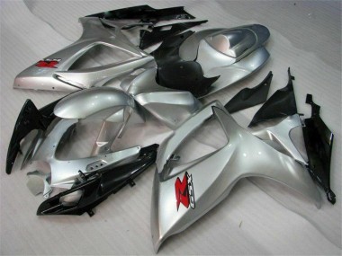 2006-2007 Silver Suzuki GSXR 600/750 Motorcyle Fairings Canada