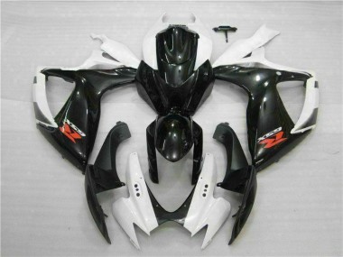 2006-2007 White Black Suzuki GSXR 600/750 Motorbike Fairing Kits Canada