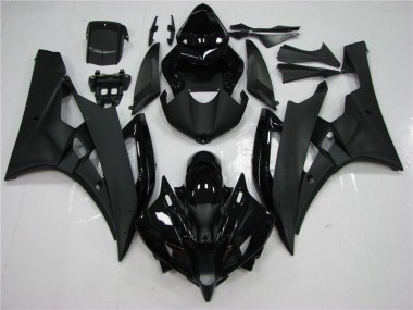 2006-2007 Black Yamaha YZF R6 Motorcycle Bodywork Canada