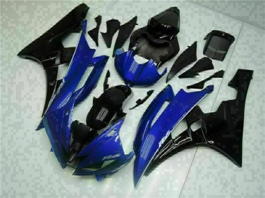 2006-2007 Blue Black Yamaha YZF R6 Motorcycle Replacement Fairings Canada