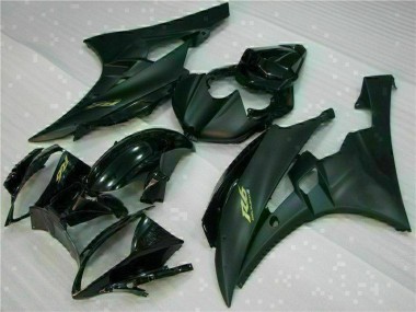 2006-2007 Matte Black Yamaha YZF R6 Motorcycle Fairing Kits Canada