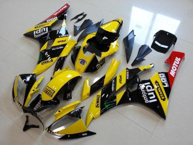 2006-2007 Yellow Monster Lupi Yamaha YZF R6 Motorcycle Fairing Kits Canada