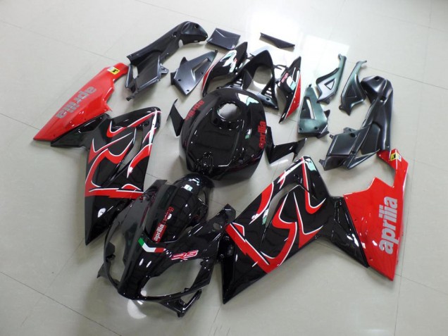 2006-2011 Black and Red Aprilia RS125 Motor Fairings Canada