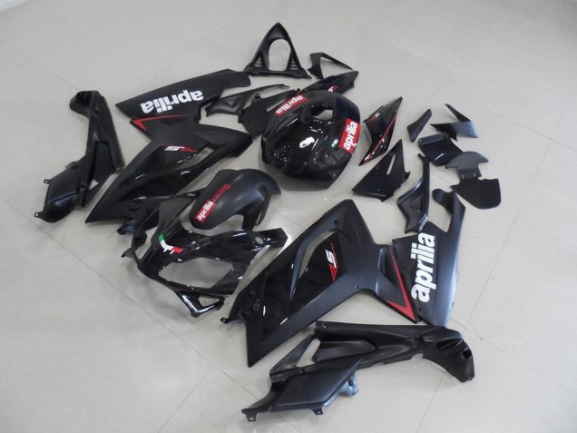 2006-2011 Black and Red Stripe Aprilia RS125 Motorcycle Fairing Kits Canada