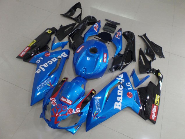 ABS 2006-2011 Blue and Black Aprilia RS125 Motorbike Fairing Canada