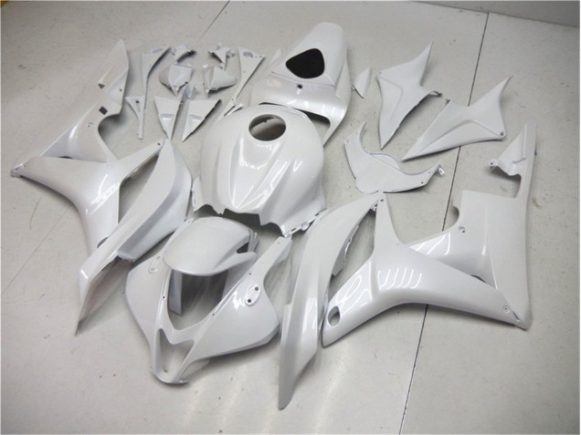 ABS 2007-2008 Pearl White Honda CBR600RR Motorbike Fairing Canada