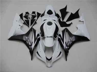 2007-2008 White Black Honda CBR600RR Motorbike Fairing Canada