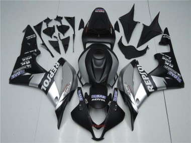 2007-2008 Silver Repsol Black Honda CBR600RR Bike Fairings Canada