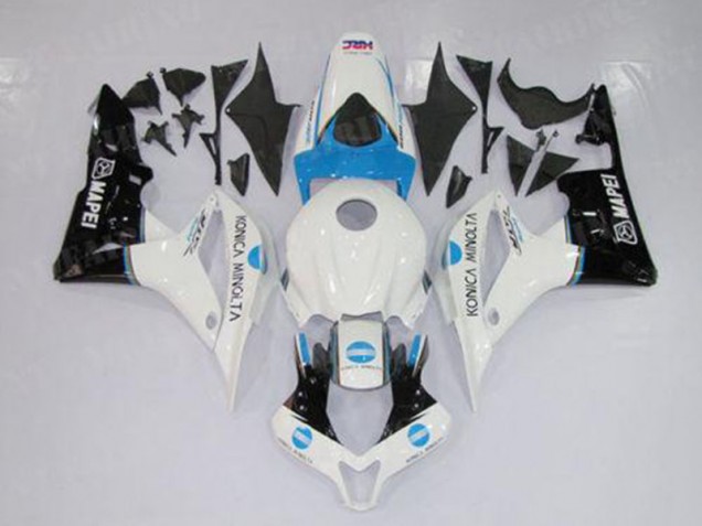 ABS 2007-2008 White Blue Black Honda CBR600RR Motorbike Fairing Kits Canada