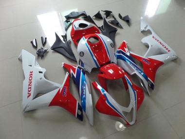 2007-2008 White Red Blue HRC Honda CBR600RR Bike Fairing Kit Canada