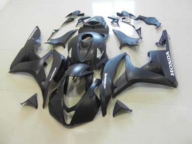 ABS 2007-2008 Matte Black Race Version Honda CBR600RR Motorbike Fairing Kits Canada