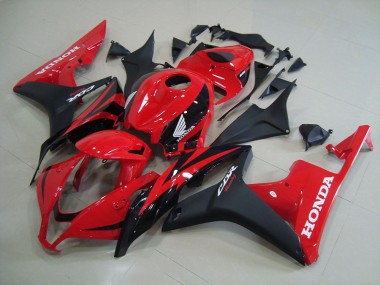 2007-2008 Red OEM Style Honda CBR600RR Motorcycle Fairings Kit Canada