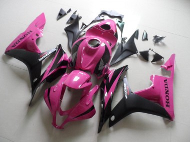 ABS 2007-2008 Pink Black Honda CBR600RR Motorbike Fairings Canada