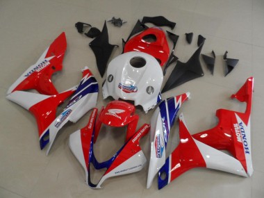 ABS 2007-2008 Red White Honda CBR600RR Motorcycle Fairing Canada