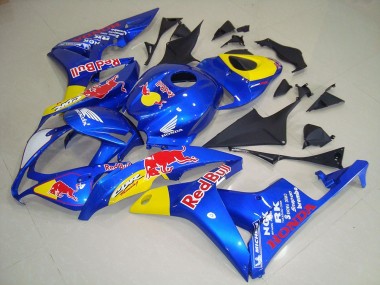 ABS 2007-2008 Red Bull Honda CBR600RR Motorcycle Fairing Kit Canada