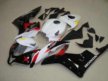 ABS 2007-2008 White Black Red Honda CBR600RR Motorbike Fairing Canada