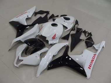 ABS 2007-2008 White Black Honda CBR600RR Replacement Motorcycle Fairings Canada