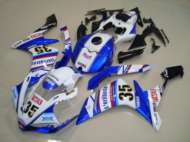 ABS 2007-2008 Blue Stickers Yamaha YZF R1 Motorcycle Fairings Canada