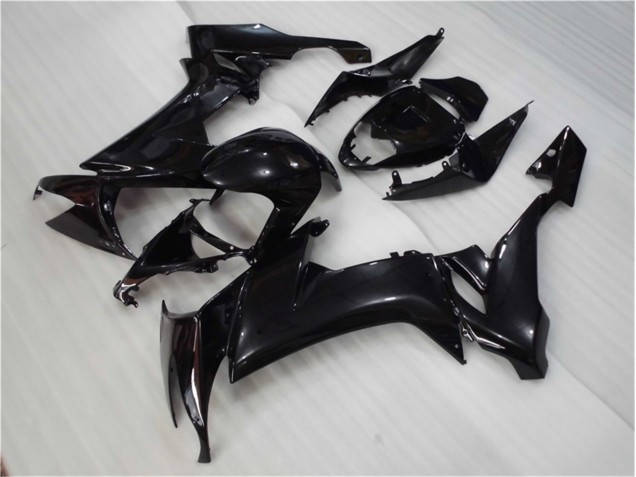 2008-2010 Glossy Black Kawasaki ZX10R Motorcycle Fairing Kit Canada