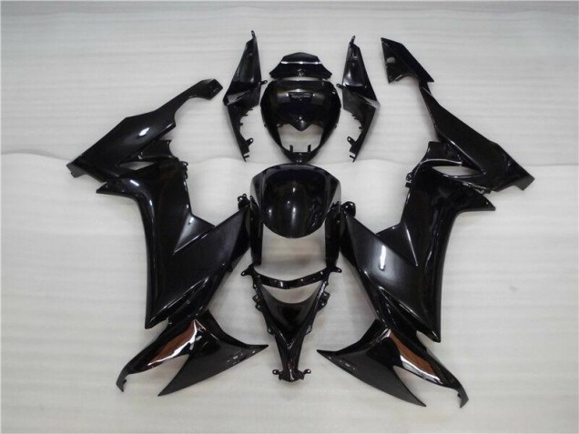 2008-2010 Glossy Black Kawasaki ZX10R Motorcycle Fairing Kit Canada