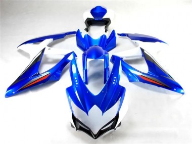 2008-2010 Blue White Suzuki GSXR 600/750 Bike Fairings Canada