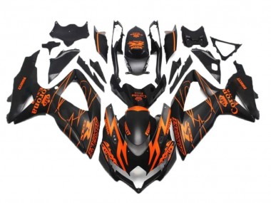 2008-2010 Black Orange Suzuki GSXR 600/750 Bike Fairings Canada