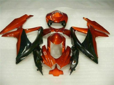 2008-2010 Red Black Suzuki GSXR 600/750 Motorcycle Replacement Fairings Canada