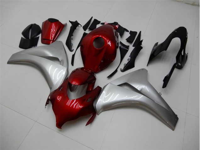 2008-2011 Red Silver Honda CBR1000RR Motorbike Fairings Canada