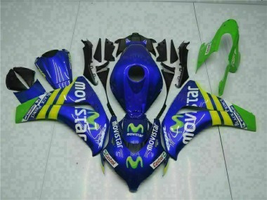 2008-2011 Green Blue Honda CBR1000RR Motorcycle Replacement Fairings Canada