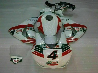 2008-2011 White Castrol 4 Honda CBR1000RR Motorcycle Fairing Canada