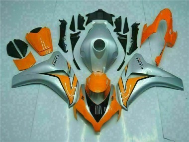 2008-2011 Orange Silver Honda CBR1000RR Motorcyle Fairings Canada