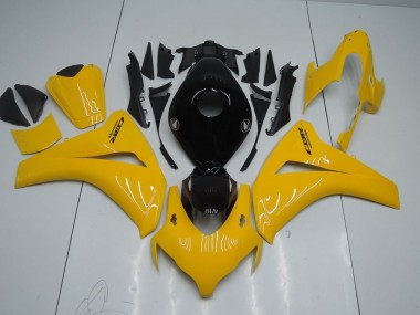 2008-2011 Yellow and Black Honda CBR1000RR Bike Fairing Canada