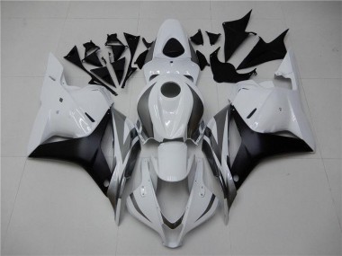 ABS 2009-2012 White Silver Black Honda CBR600RR Motor Bike Fairings Canada