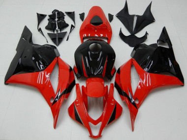 ABS 2009-2012 Red Black Honda CBR600RR Motorbike Fairing Kits Canada